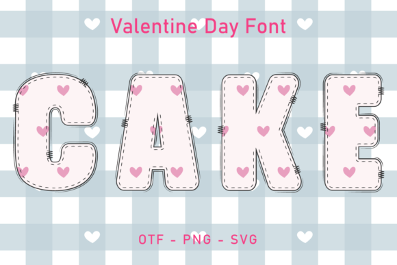 Cake Font: Sweetening Your Designs with Handmade Charm