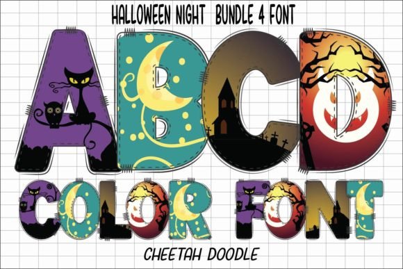 Enchant Your Autumn Designs with Halloween Night