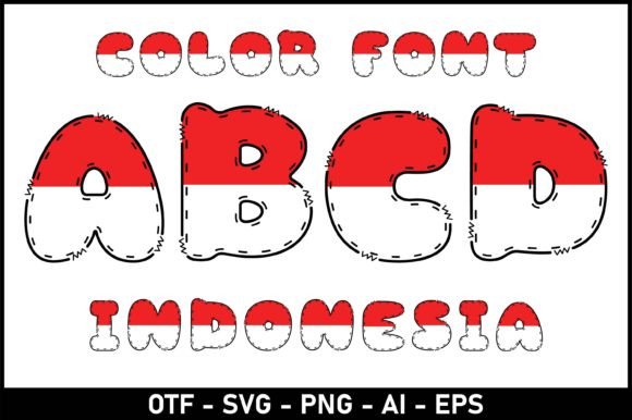 Indonesia: A Playful Typeface for Creative Branding
