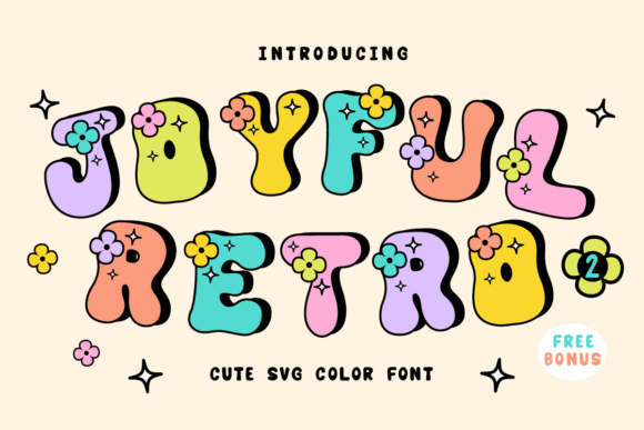Joyful Retro: A Typeface That Feels Like a Warm Hug