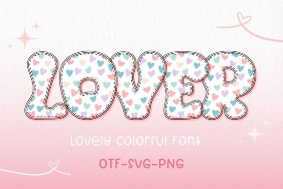 Lover Font: A Playful Typeface for Heartfelt Designs