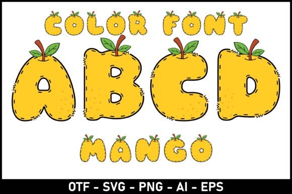 Mango: A Playful Display Font for Modern Creators