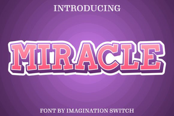 Miracle Font: A Typographic Palette for Creative Projects