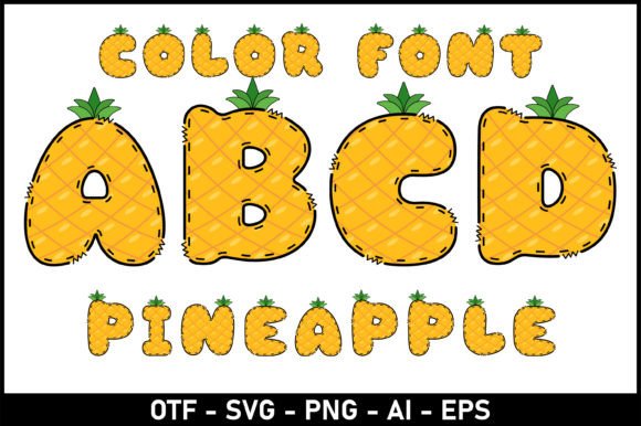 Pineapple: A Font That Brings Whimsy and Warmth to Your Designs