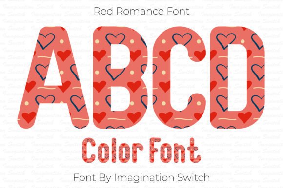 Red Romance: A Font That Blends Passion With Polish
