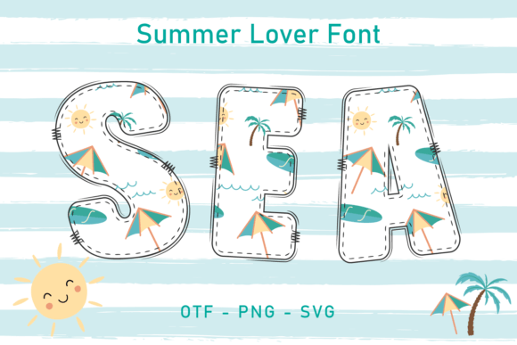 Summer Lover: The Playful Font for Creative Projects
