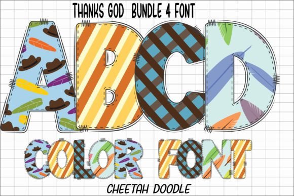 Thanks God: A Font with Personality for Your Creative Projects
