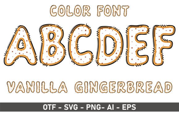Vanilla Gingerbread: A Font with Personality for Your Creative Projects