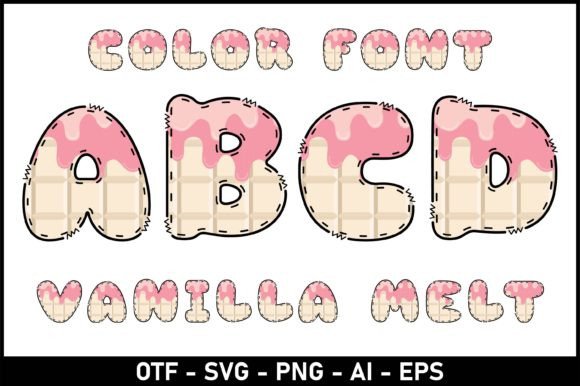 Vanilla Melt: A Sweet Typeface for Creative Branding