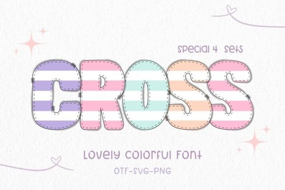 Why the Cross Typeface Is Your New Go-To for Vibrant Designs